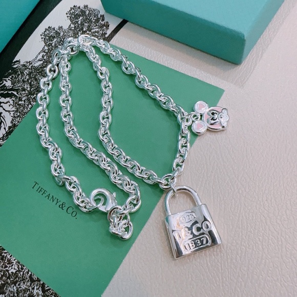 Tiffany & Co. Jewelry - Tiffany & Co. Silver Padlock Necklace